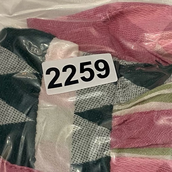 Devotion TWINS Multicolor Geometric swing Dress long sleeve 2259 - Picture 6 of 6